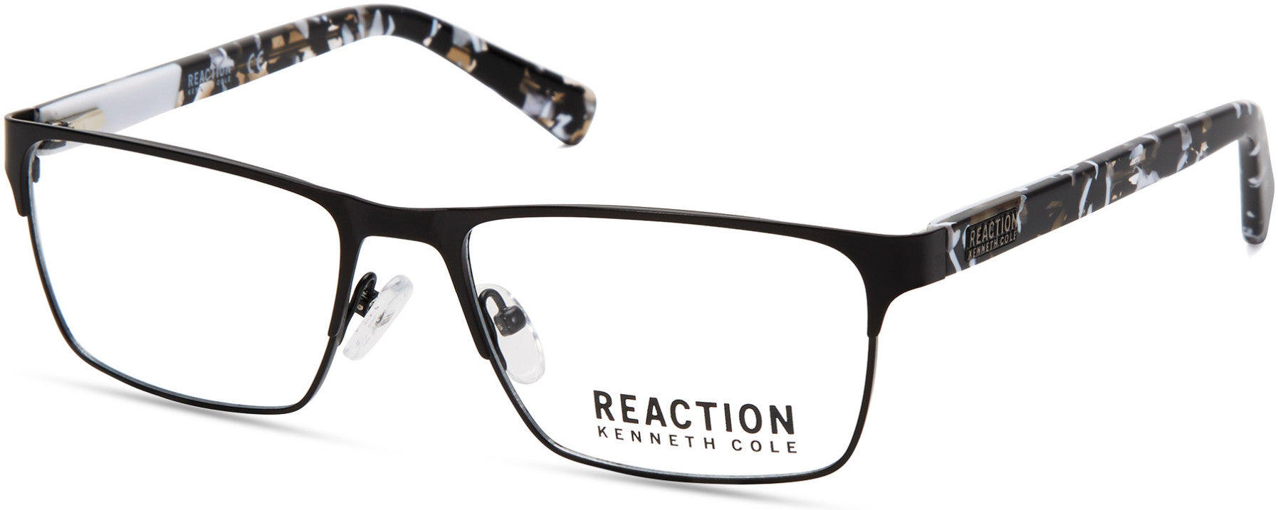 Kenneth Cole New York,Kenneth Cole Reaction KC0808 Eyeglasses 002-002 - Matte Black