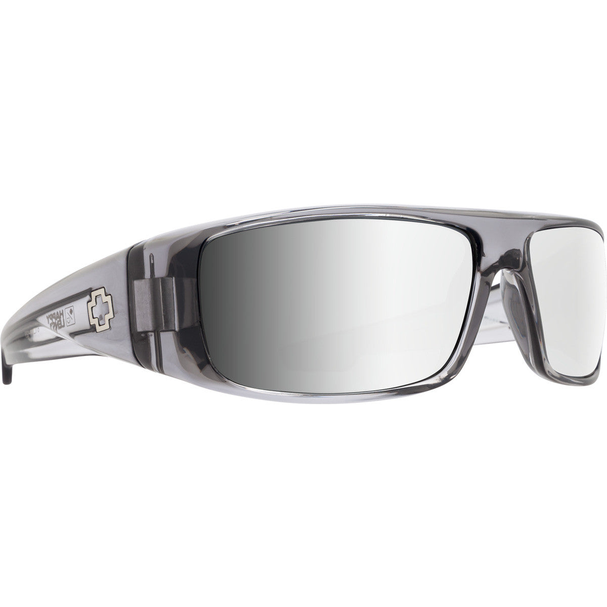 Spy Logan Sunglasses  Clear Smoke Small-Medium, Medium, Medium-Large, Large M-L 54-61