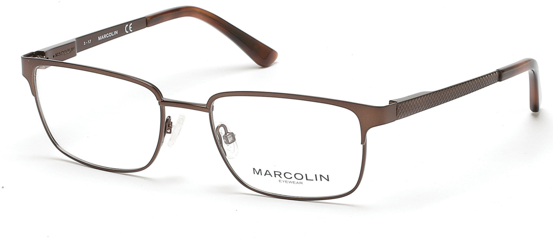 Marcolin MA3000 Eyeglasses 049-049 - Matte Dark Brown