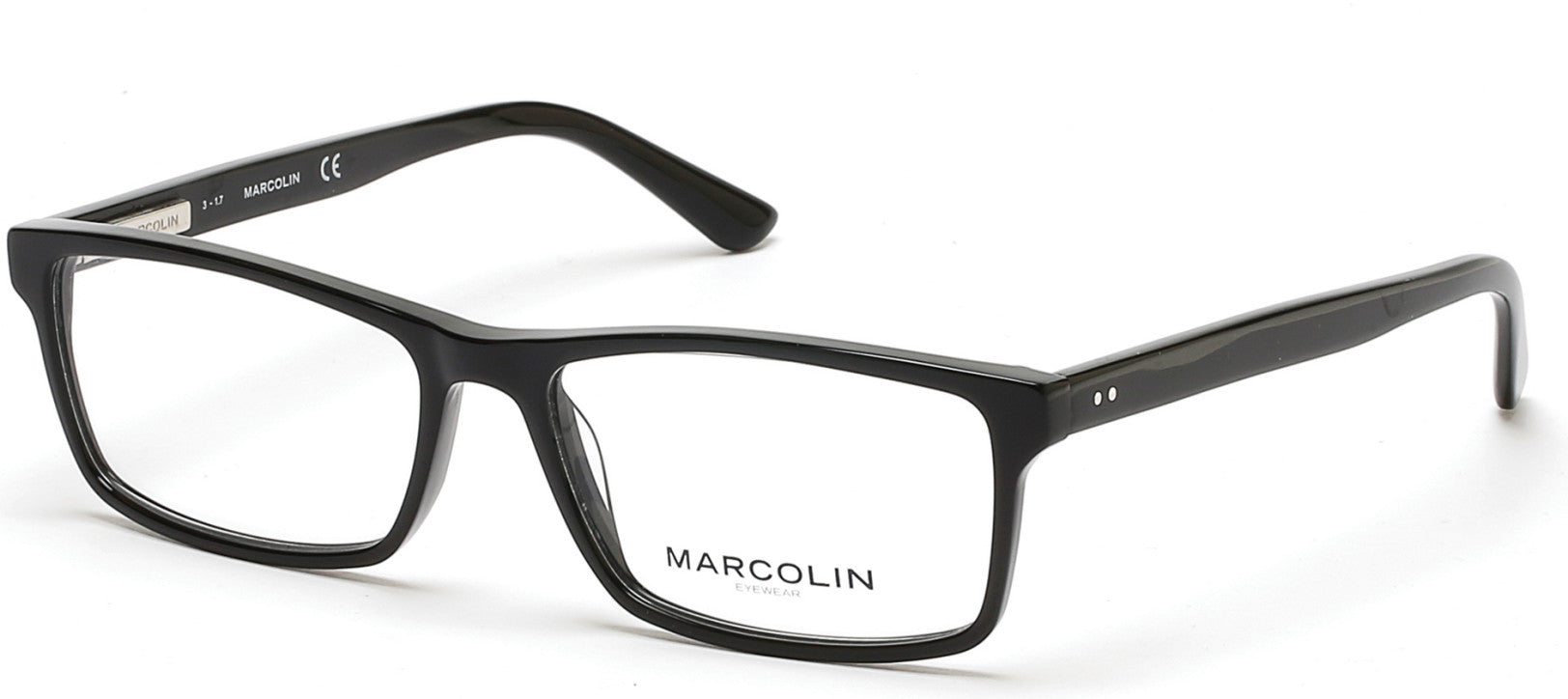 Marcolin MA3008 Eyeglasses 001-001 - Shiny Black