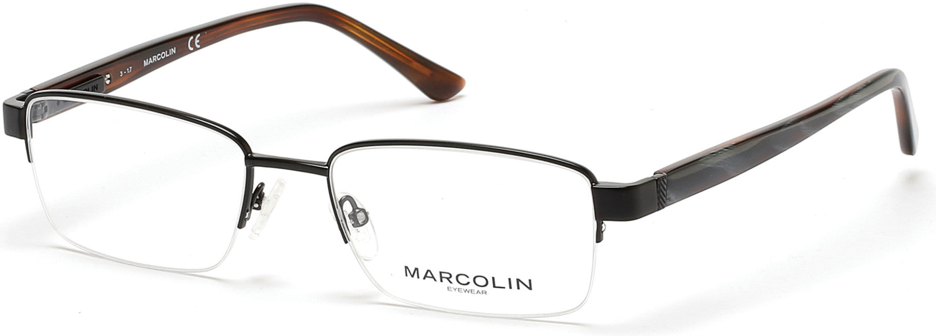 Marcolin MA3012 Eyeglasses 002-002 - Matte Black