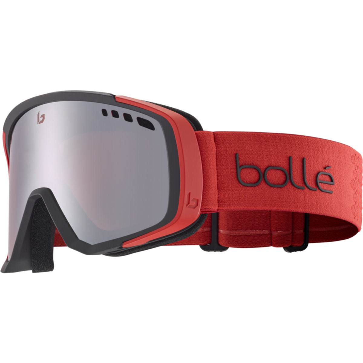 Bolle Mammoth Goggles  Black Red Matte Large