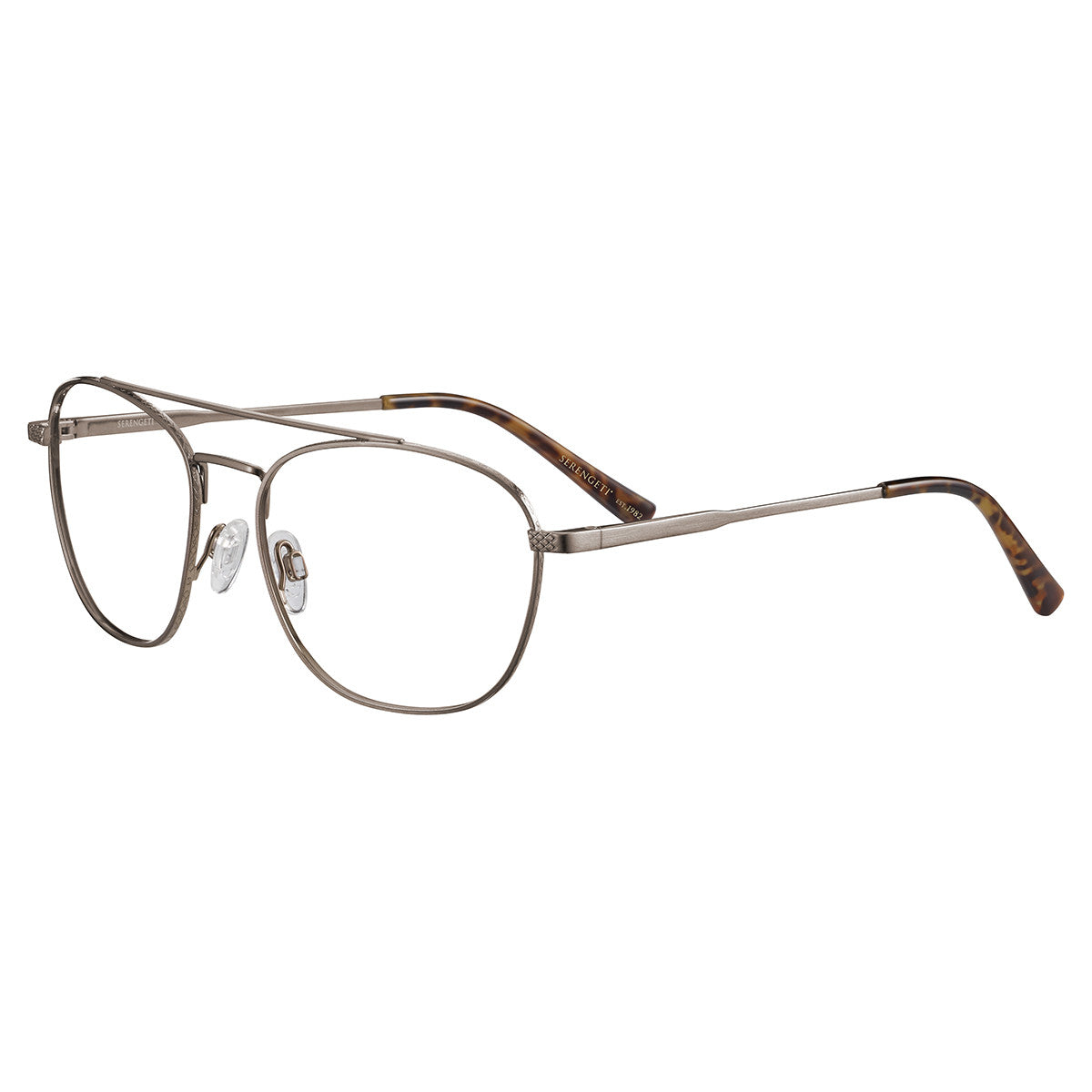 Serengeti Miles Optic Eyeglasses  Brushed Bronze Medium