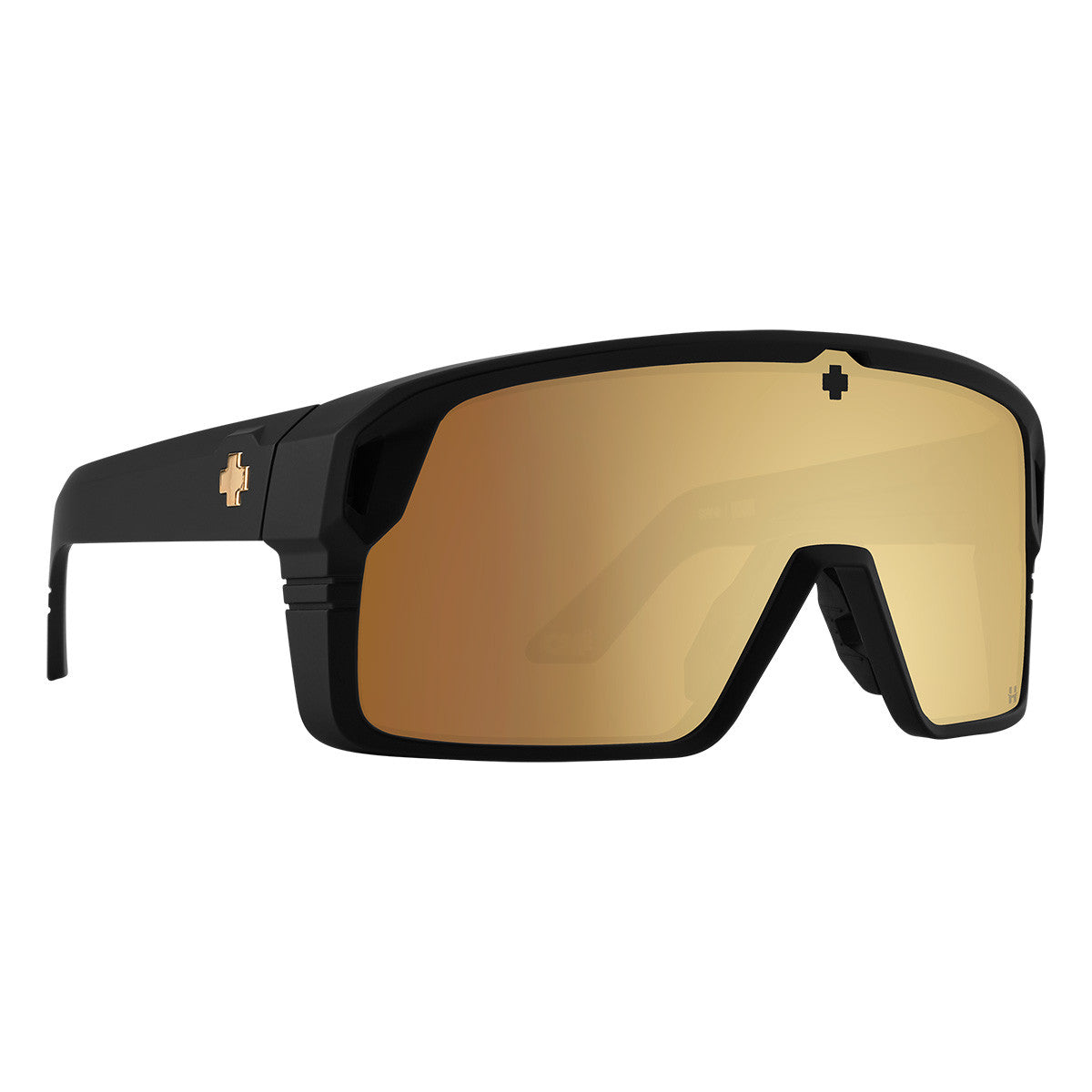 Spy Monolith Sunglasses  Club Midnite Soft Matte Black 138-00-147mm L-XL 57-60
