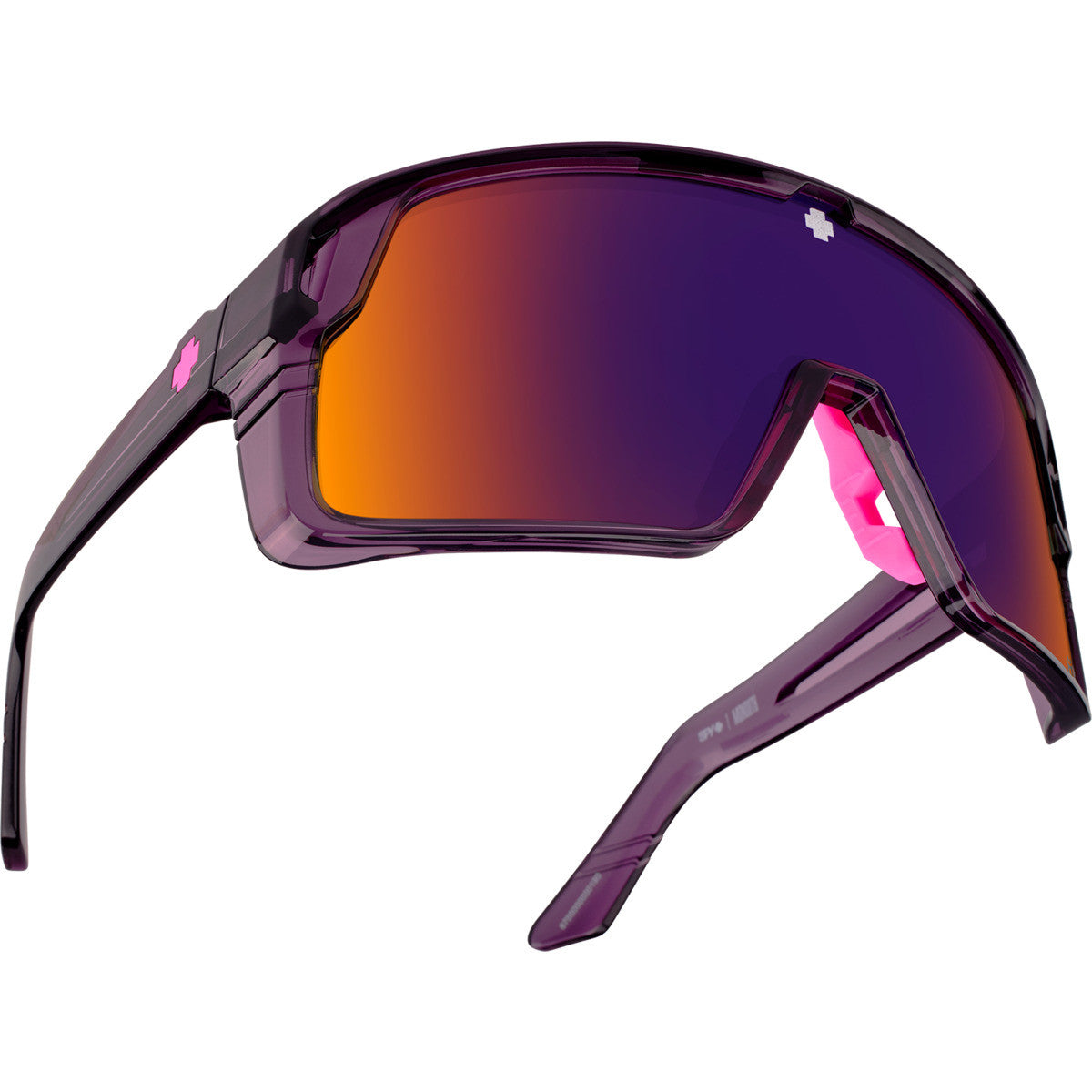 Spy Monolith Sunglasses  Translucent Dark Purple 138-00-147mm L-XL 57-60