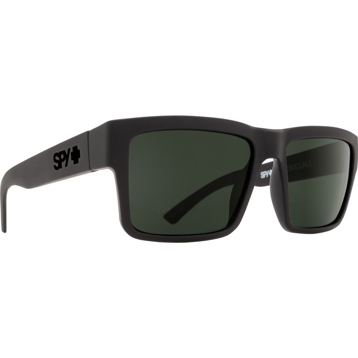 Spy Montana Sunglasses  Black Soft Matte Small-Medium M-L 54-61