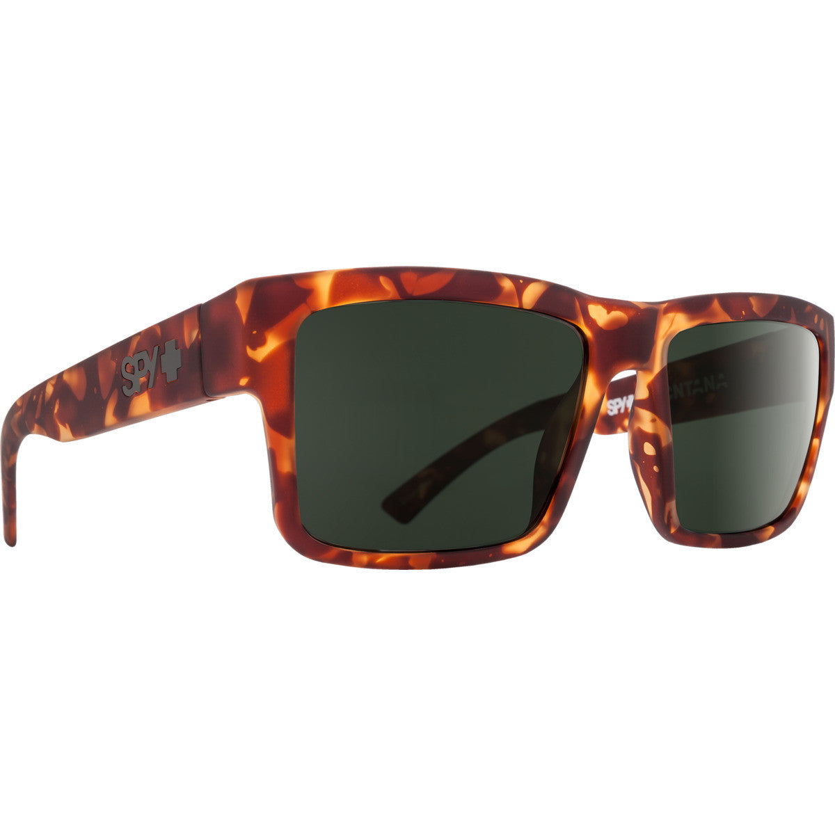 Spy Montana Sunglasses  Soft Matte Camo Tort Small-Medium