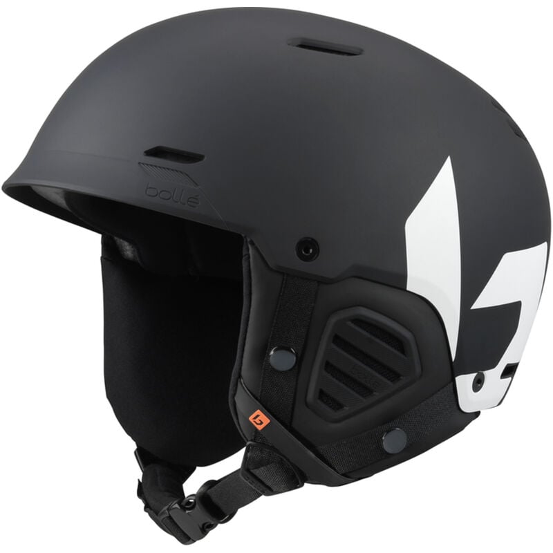 Bolle Mute Snow Helmet  Black White Matte m-55-59