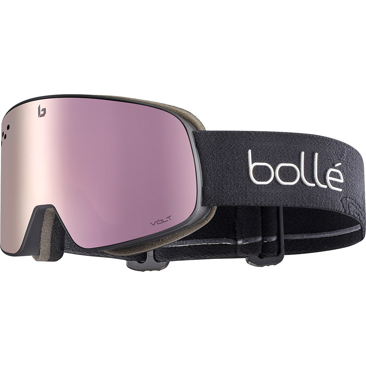 Bolle Nevada Goggles  Black Matte Medium-Large One size
