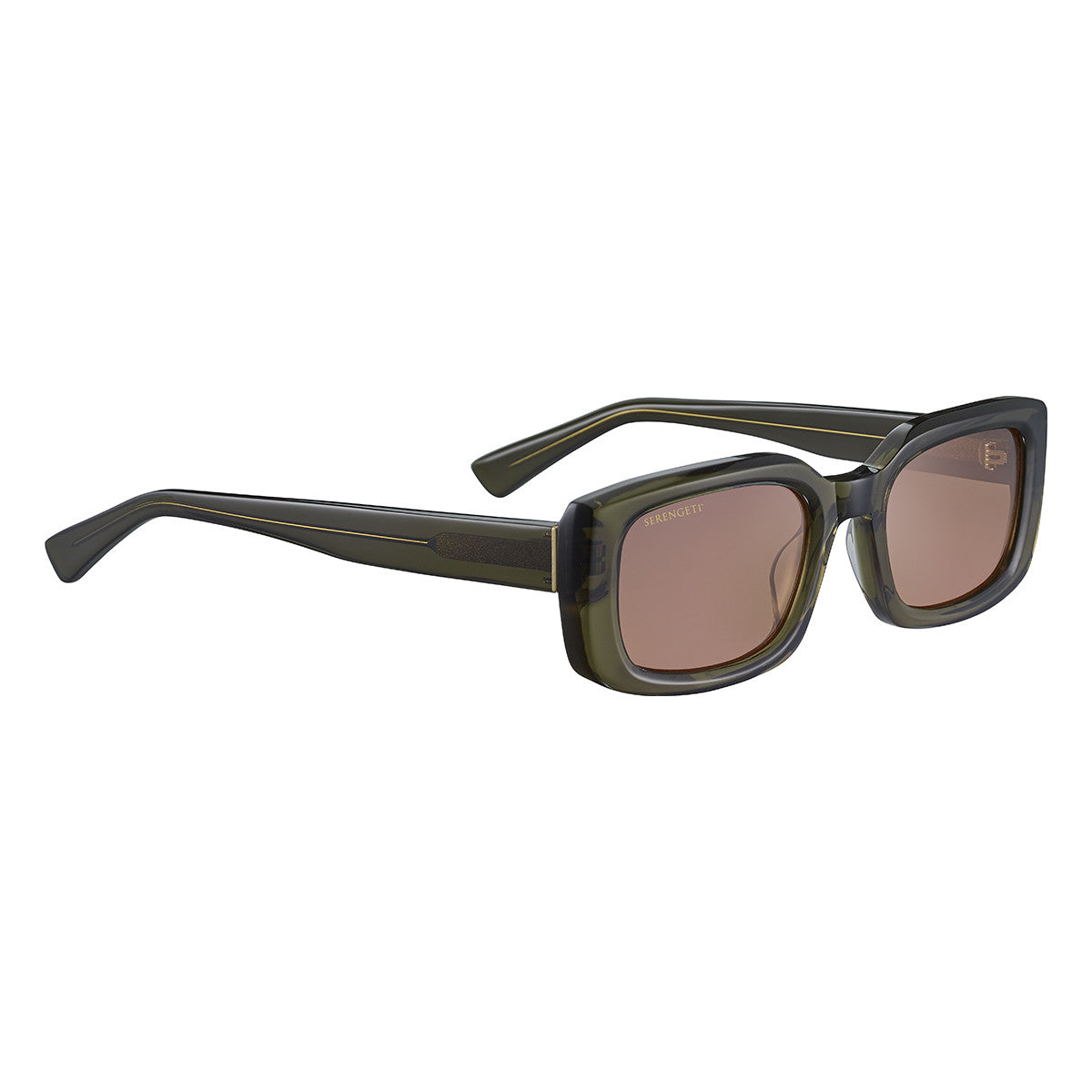 Serengeti Nicholson Sunglasses  Matte Crystal Green Small, Medium