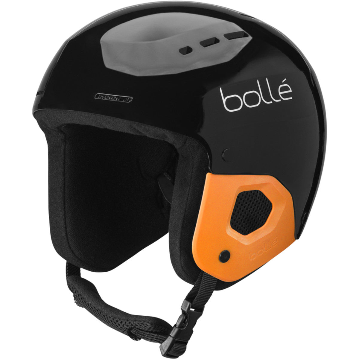 Bolle Q-Rent Snow Helmet  Black Shiny Small S 52-55