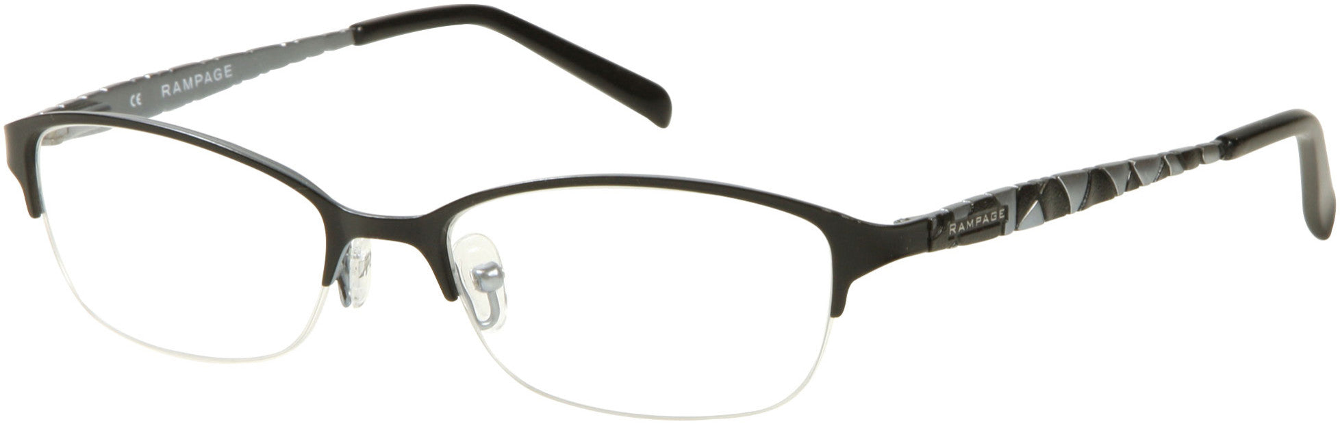 Rampage RA0174 Eyeglasses B84-B84 - Black