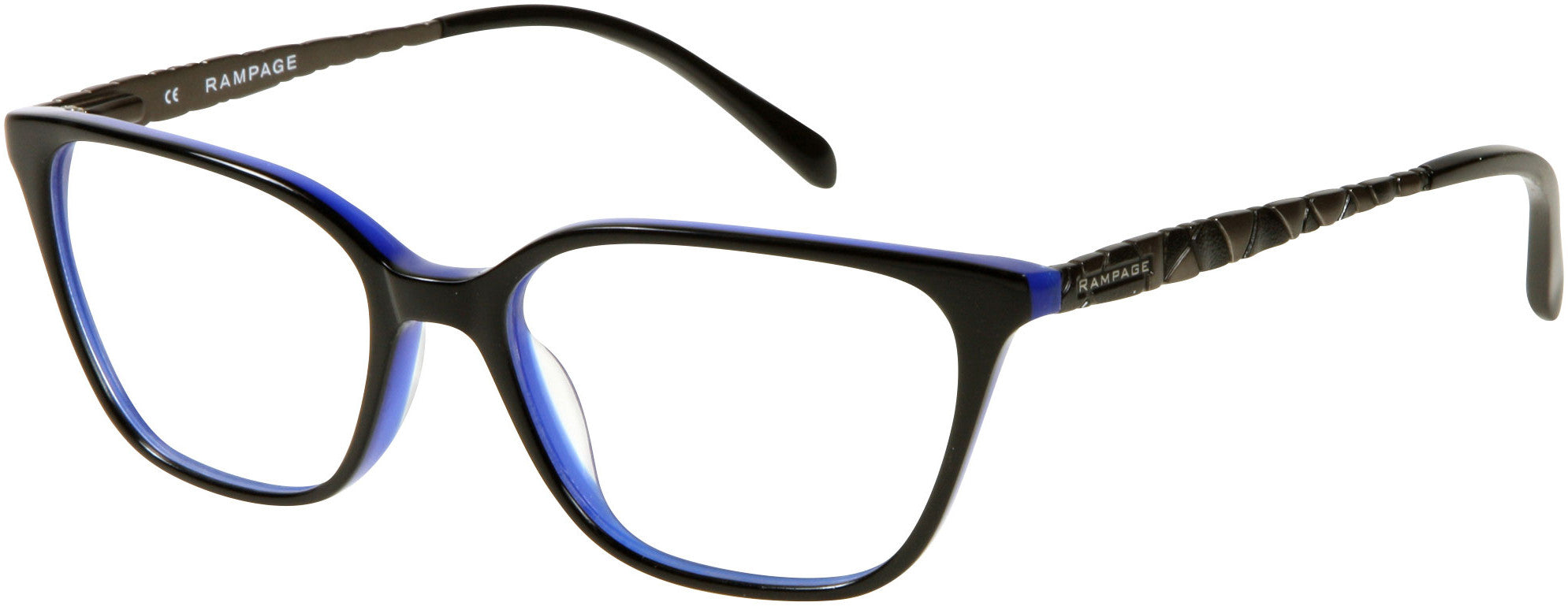 Rampage RA0175 Eyeglasses B84-B84 - Black