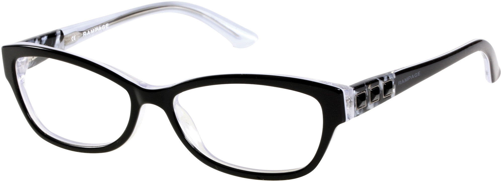 Rampage RA0184 Eyeglasses B84-B84 - Black