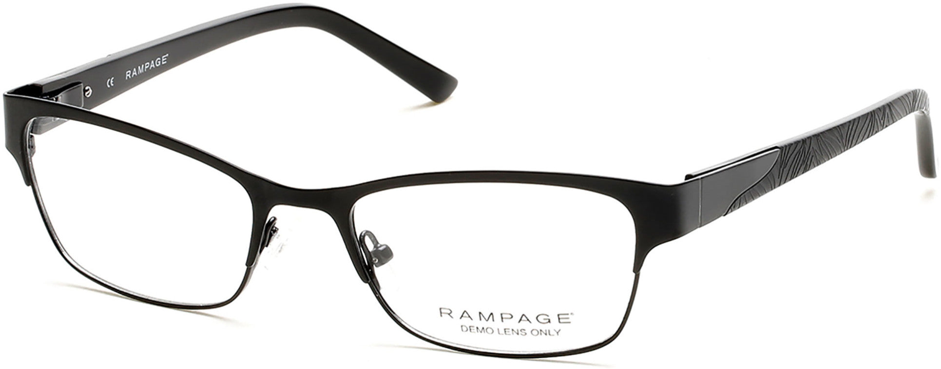 Rampage RA0194 Eyeglasses 001-001 - Shiny Black