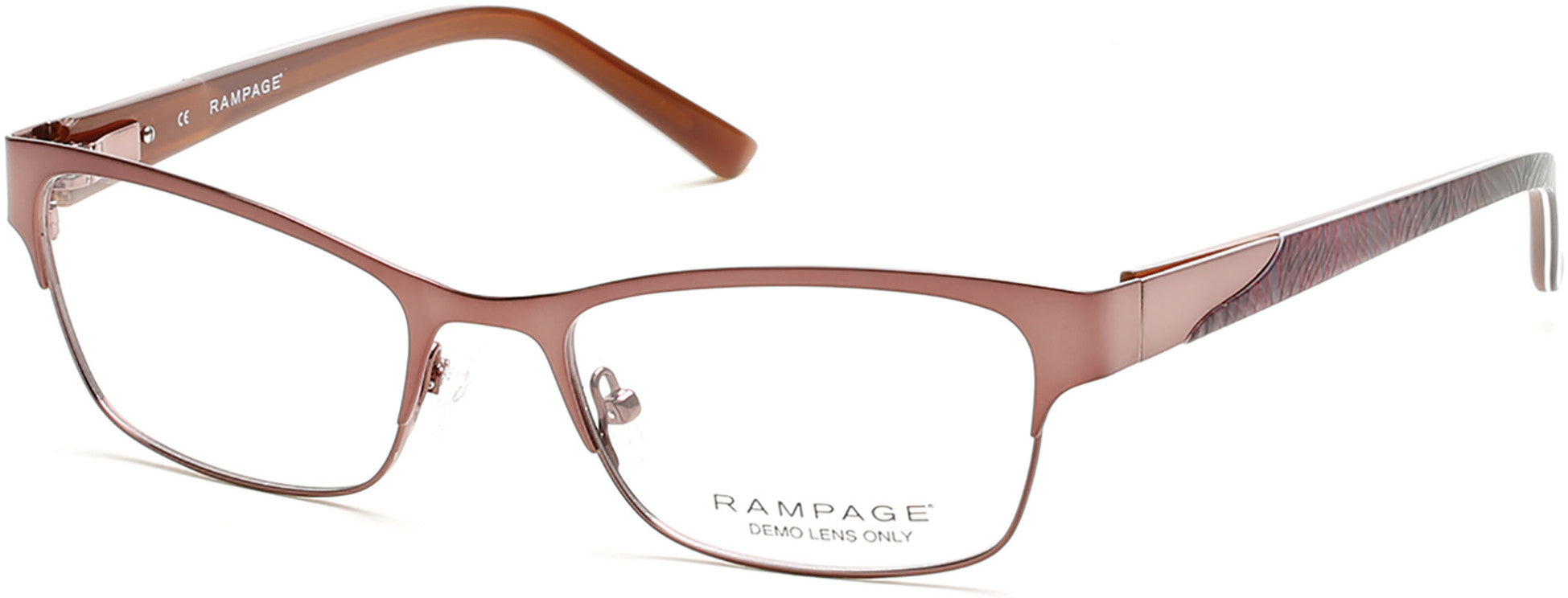 Rampage RA0194 Eyeglasses 048-048 - Shiny Dark Brown