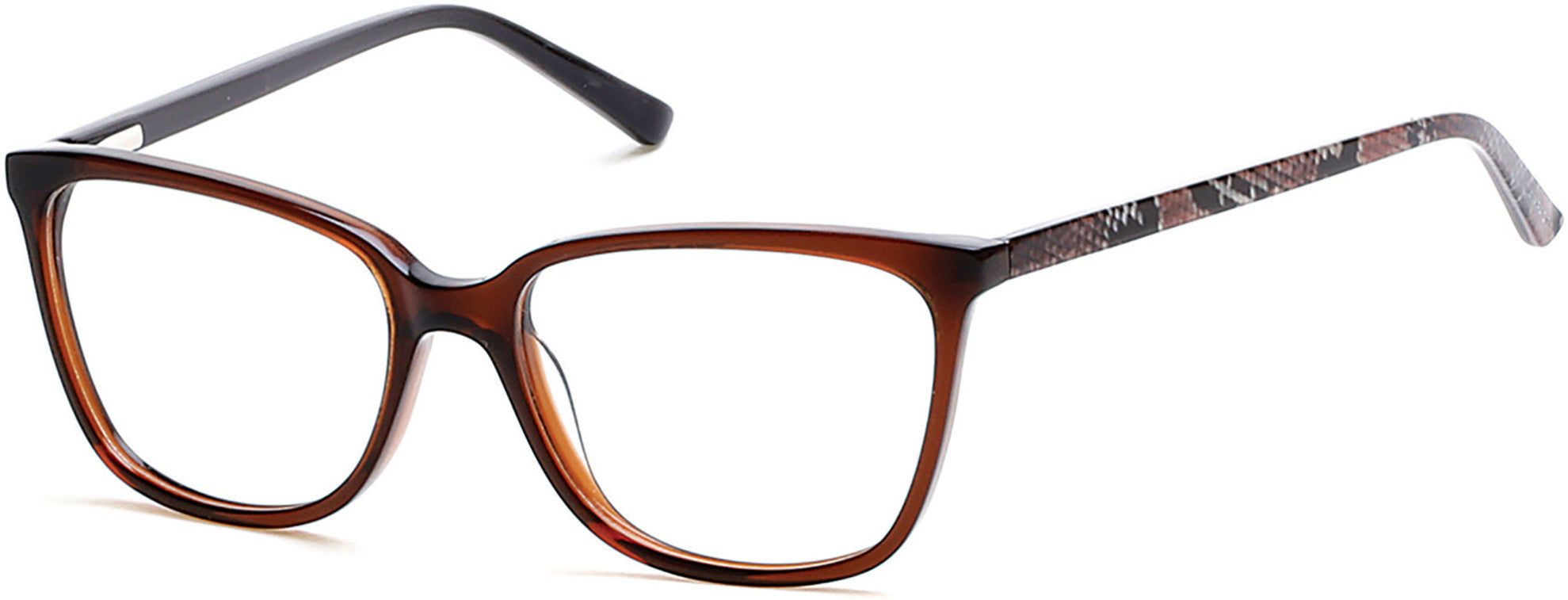 Rampage Geometric RA0200 Eyeglasses 050-050 - Dark Brown/other