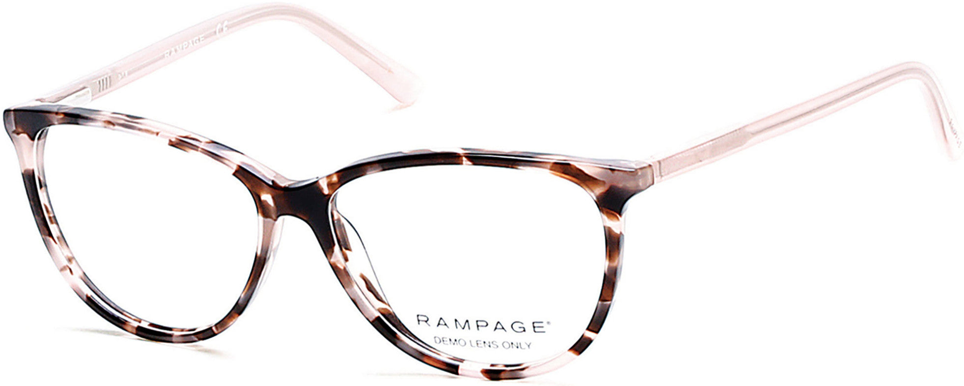 Rampage Round RA0201 Eyeglasses 074-074 - Pink /other