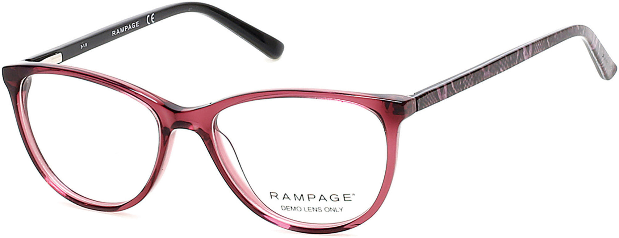 Rampage Round RA0201 Eyeglasses 083-083 - Violet/other