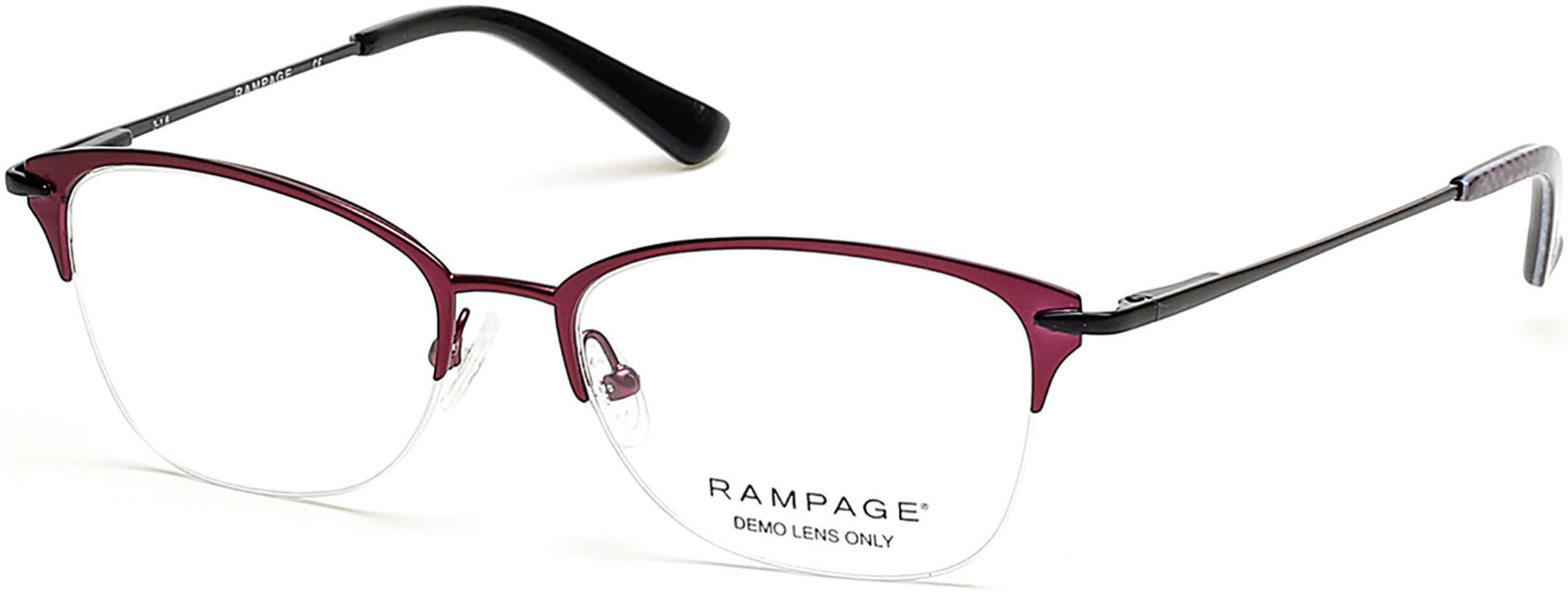 Rampage Round RA0202 Eyeglasses 082-082 - Matte Violet