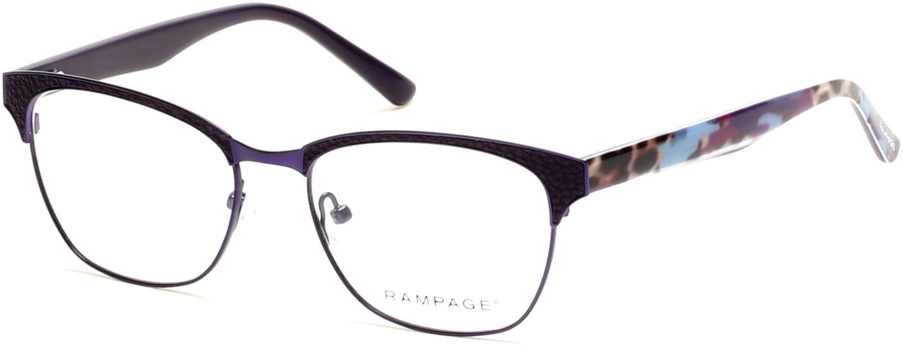 Rampage Geometric RA0206 Eyeglasses 082-082 - Matte Violet