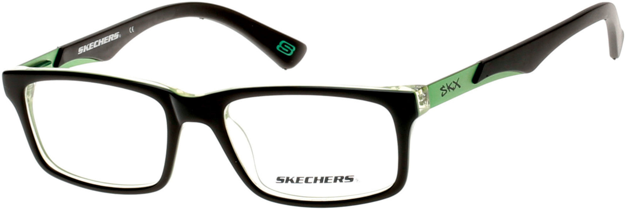Skechers SE1095 Eyeglasses 001-001 - Shiny Black