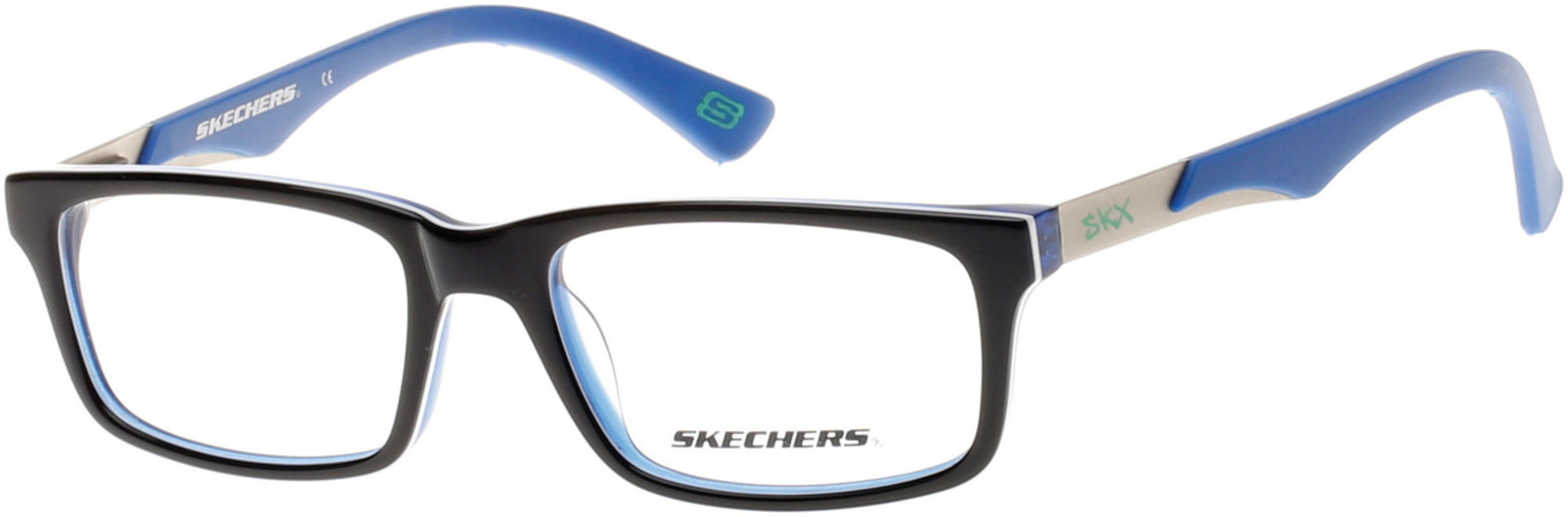 Skechers SE1095 Eyeglasses 090-090 - Shiny Blue