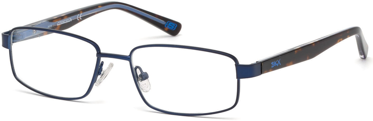 Skechers SE1159 Rectangular Eyeglasses 091-091 - Matte Blue