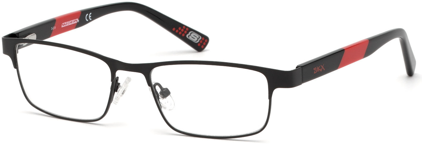 Skechers SE1160 Rectangular Eyeglasses 002-002 - Matte Black