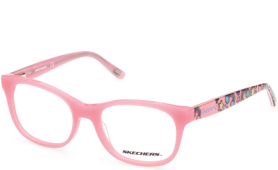 Skechers SE1646 Round Eyeglasses 044-044 - Orange