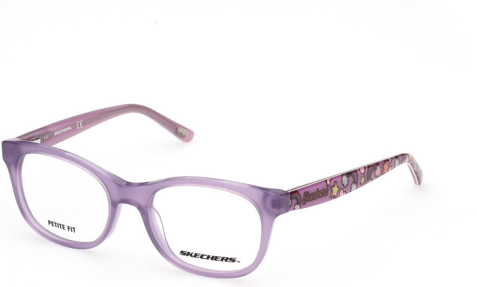 Skechers SE1646 Round Eyeglasses 083-083 - Violet