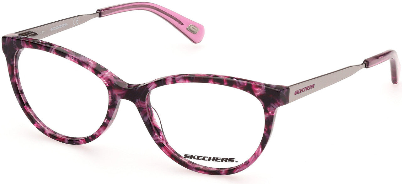 Skechers SE2169 Cat Eyeglasses 074-074 - Pink 
