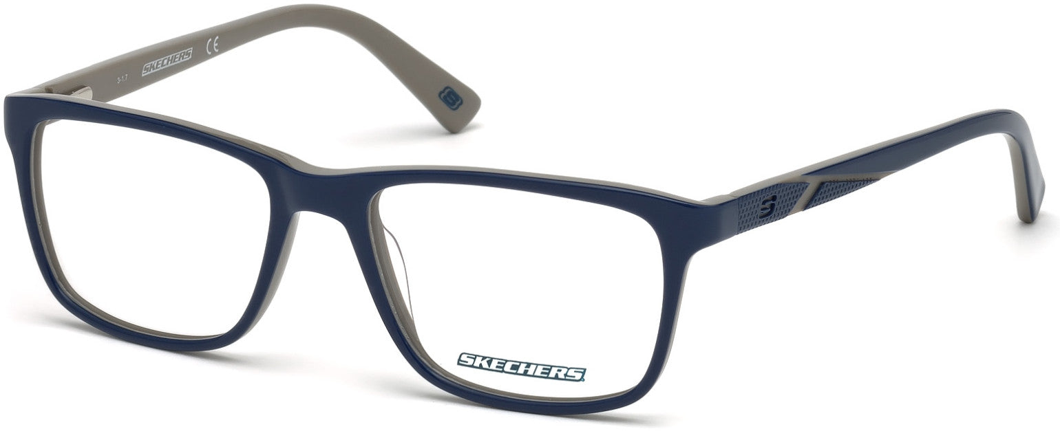 Skechers SE3212 Rectangular Eyeglasses 092-092 - Blue