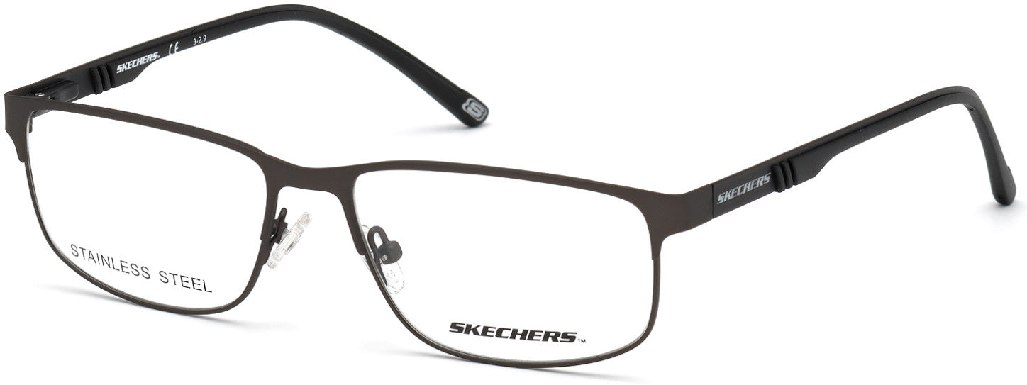 Skechers SE3270 Rectangular Eyeglasses 009-009 - Matte Gunmetal