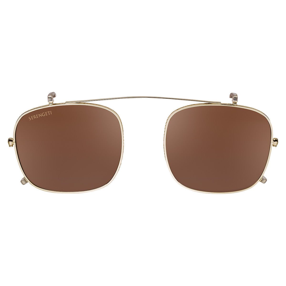 Serengeti SERENGETI CLIP ON Eyeglasses  Shiny Light Gold Small, Small-Medium, Medium, Medium-Large, Large