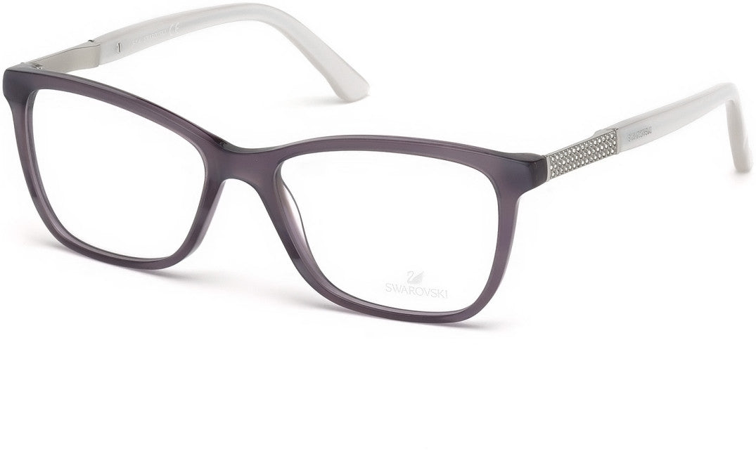 Swarovski SK5117 Elina Square Eyeglasses 081-081 - Shiny Violet