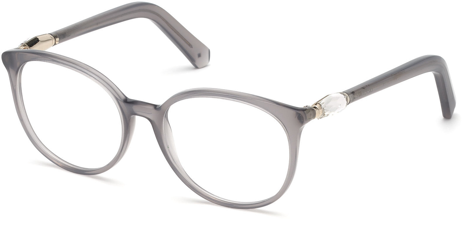 Swarovski SK5310 Round Eyeglasses 020-020 - Grey