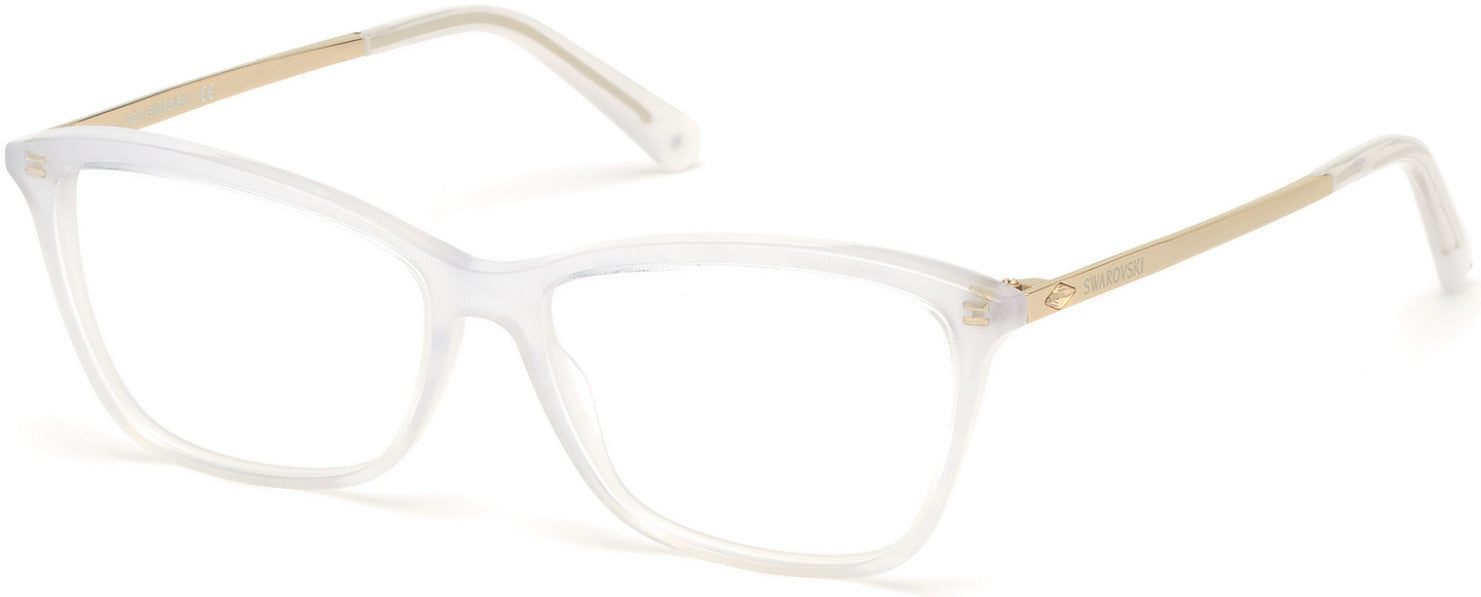 Swarovski SK5314 Rectangular Eyeglasses 024-024 - White