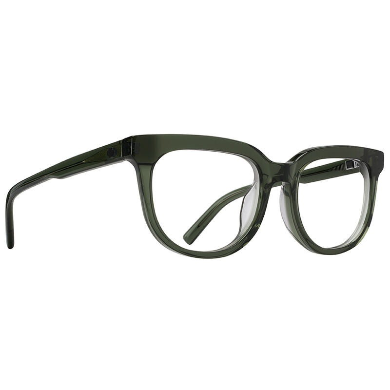 Spy Bewilder Optical 53 Eyeglasses  Translucent Sage Green Medium XS 51-53