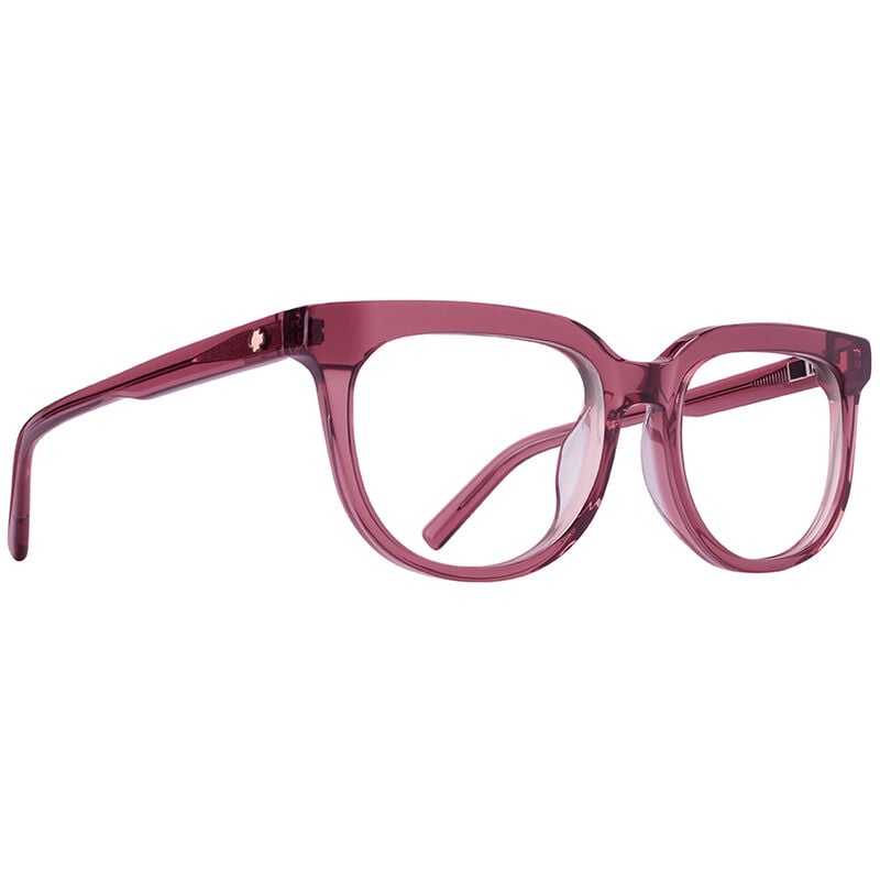 Spy Bewilder Optical 53 Eyeglasses  Translucent Salmon Medium XS 51-53