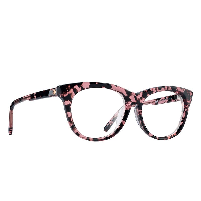 Spy Boundless Optical 53 Eyeglasses  Gloss Peach Pink Tort Medium, Medium-Large XS 51-53
