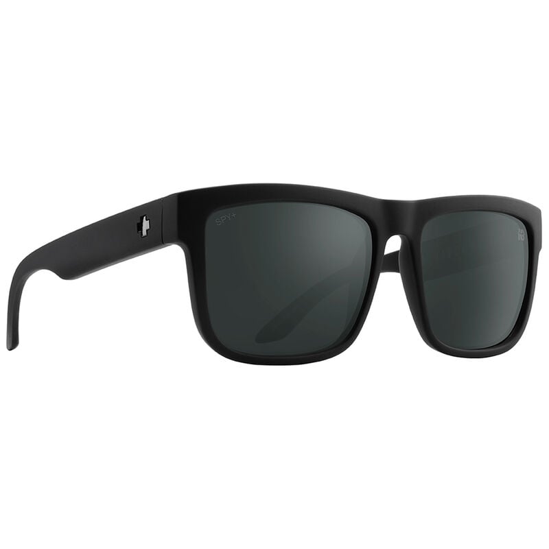 Spy Discord Sunglasses  Soft Matte Black 57-17-145 M-L 54-61