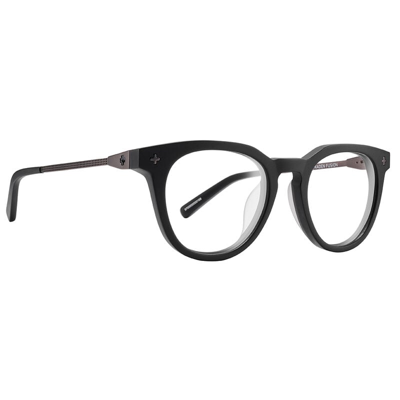 Spy Kaden Fusion 52 Eyeglasses  Matte Black Brushed Black Medium-Large XS 51-53