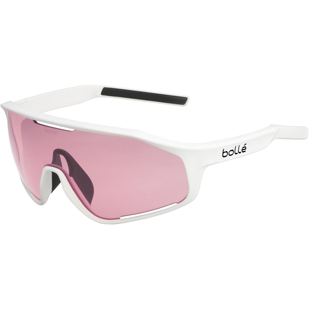 Bolle Shifter Sunglasses  White Matte Medium, Large
