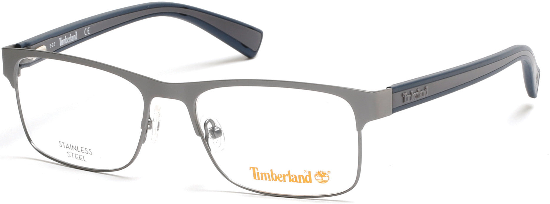 Timberland TB1573 Rectangular Eyeglasses 020-020 - Grey