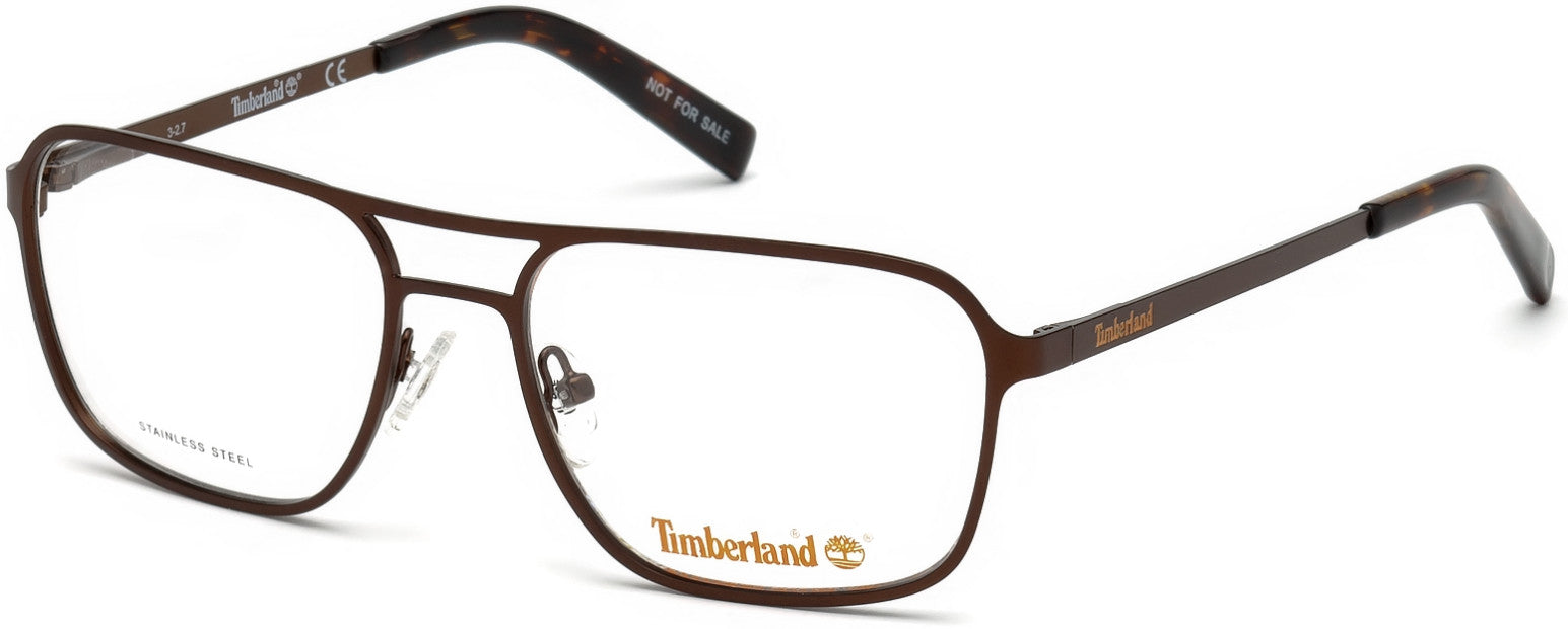 Timberland TB1593 Navigator Eyeglasses 049-049 - Matte Dark Brown