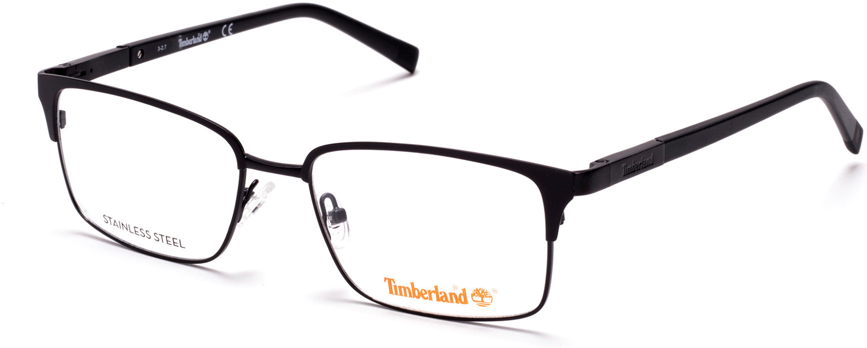 Timberland TB1604 Square Eyeglasses 002-002 - Matte Black