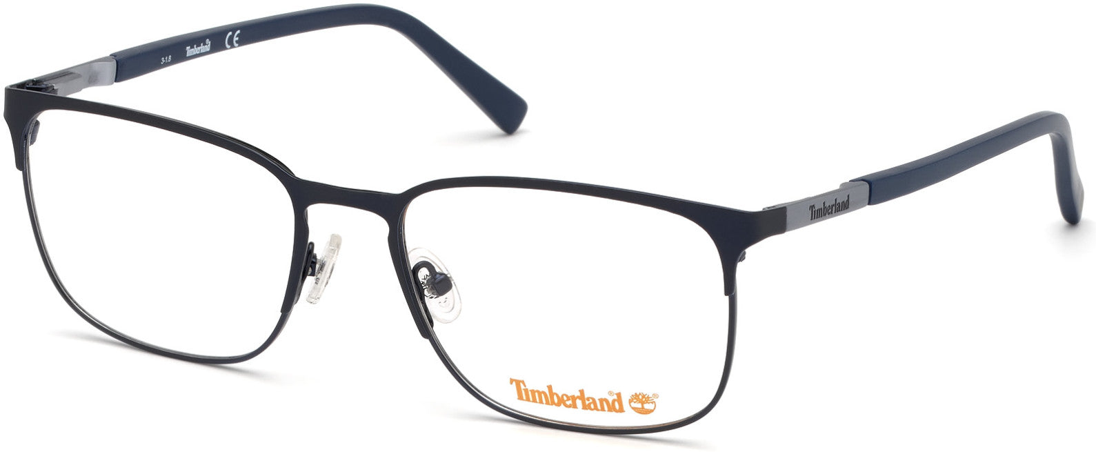 Timberland TB1620 Square Eyeglasses 091-091 - Matte Blue
