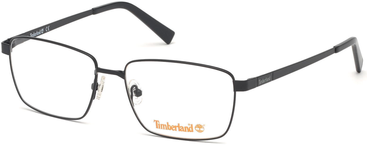 Timberland TB1638 Square Eyeglasses 002-002 - Matte Black