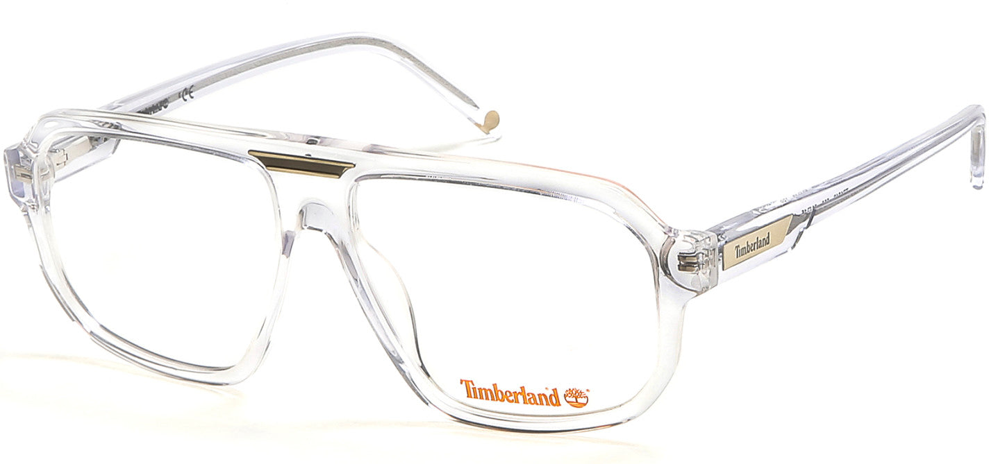 Timberland TB1642 Pilot Eyeglasses 026-026 - Crystal